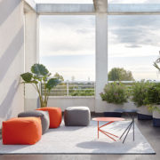 Pouf quadrato Archimede outdoor-3